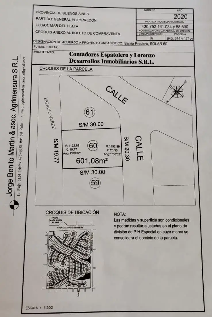 Terreno en casonas del haras