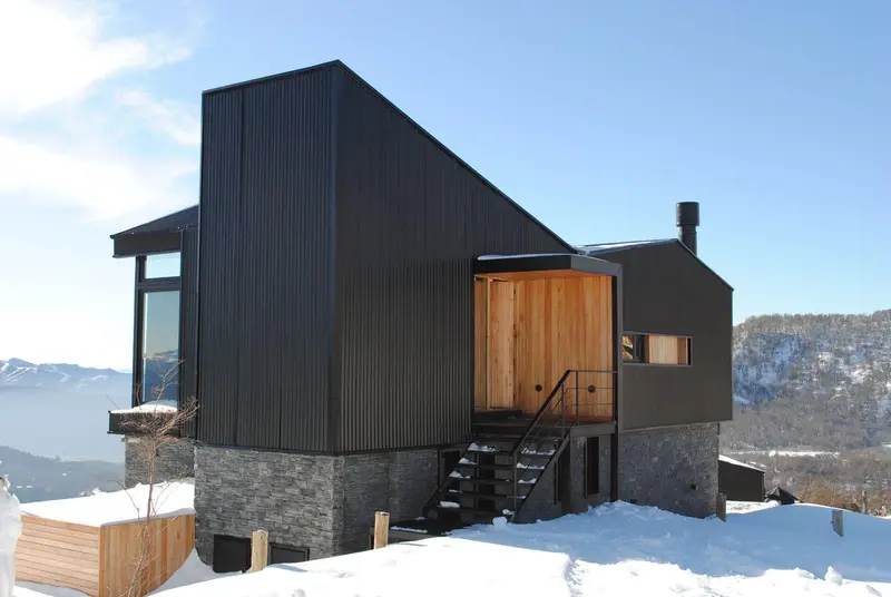 Casa en las pendientes
